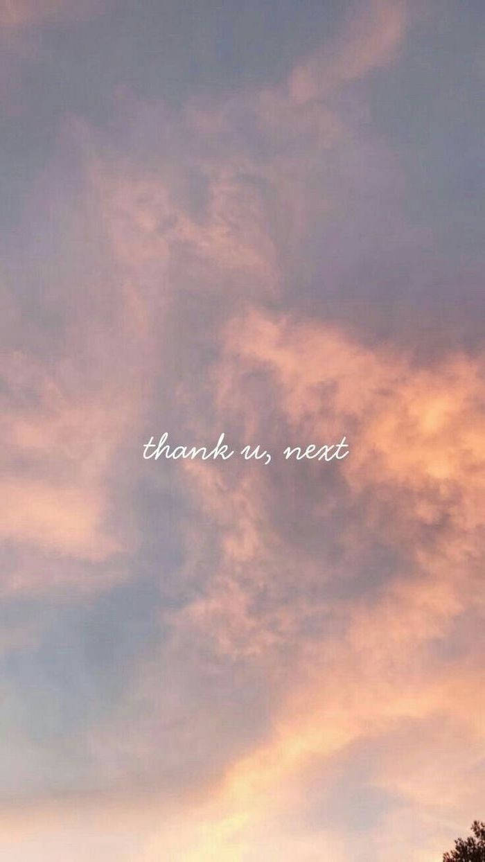 Thank You Next Pretty Phone Wallpaper