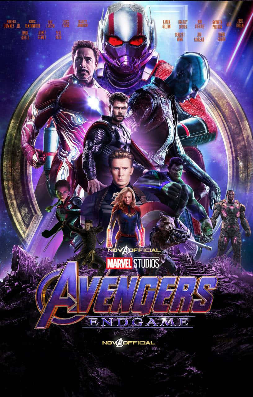 The Avenger's Endgame Iphone - Keep The Action Going Wallpaper