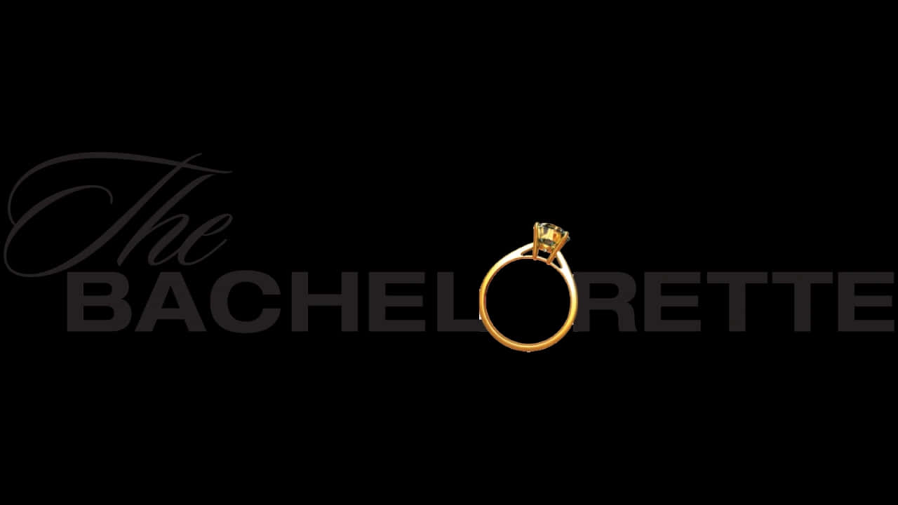 The Bachelorette Logowith Engagement Ring Wallpaper