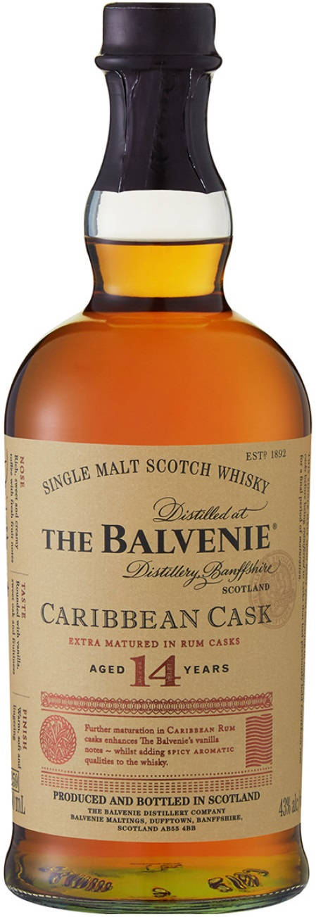 The Balvenie 14 Year Caribbean Cask Single Malt Wallpaper