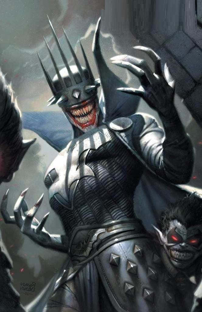 The Batman Who Laughs Strikes Fear Wallpaper