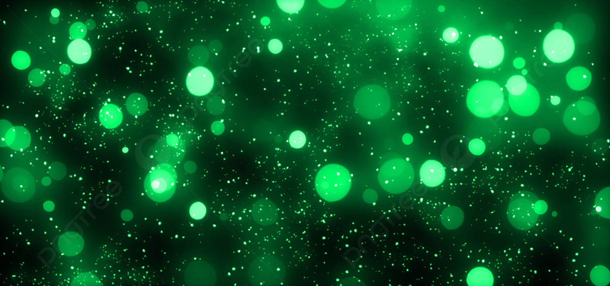 The Beauty Of Green Glitter Wallpaper