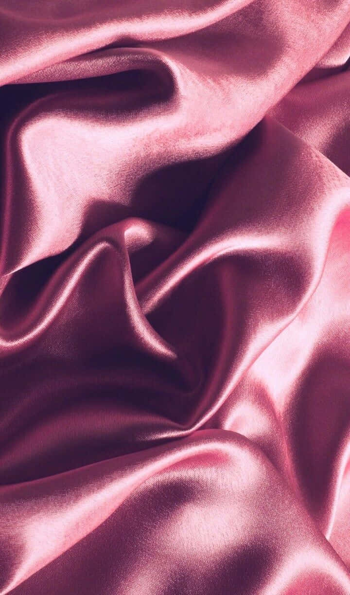 The Beauty Of Pink Silk Wallpaper