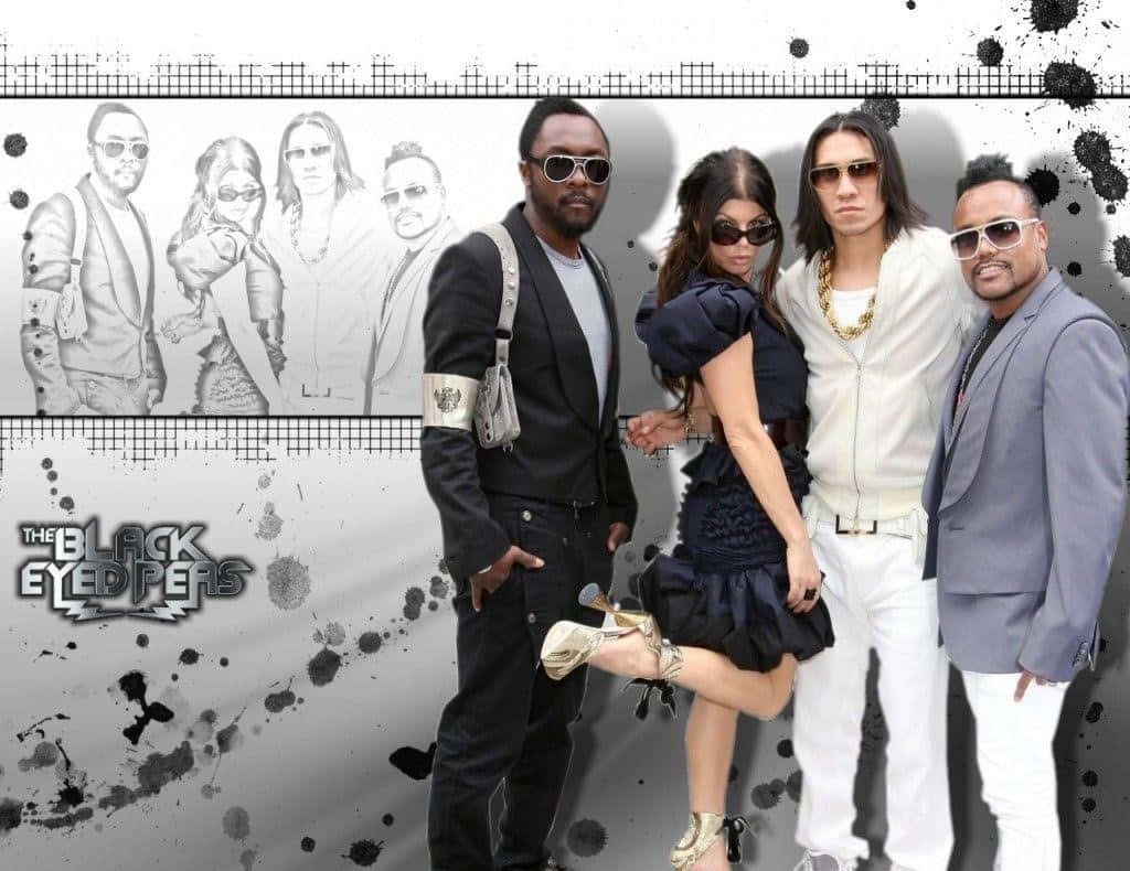 The Black Eyed Peas, Bringing The Party Everywhere Wallpaper