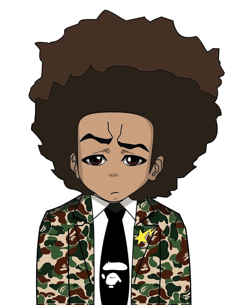 The Boondocks Bape Wallpaper - Where Art Meets Fashion Wallpaper