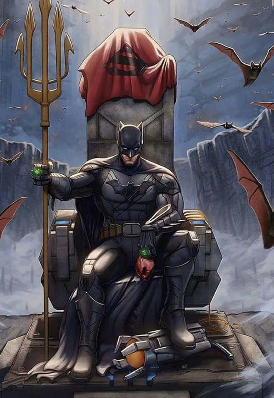 The Caped Crusader 900 X 1307 Wallpaper Wallpaper