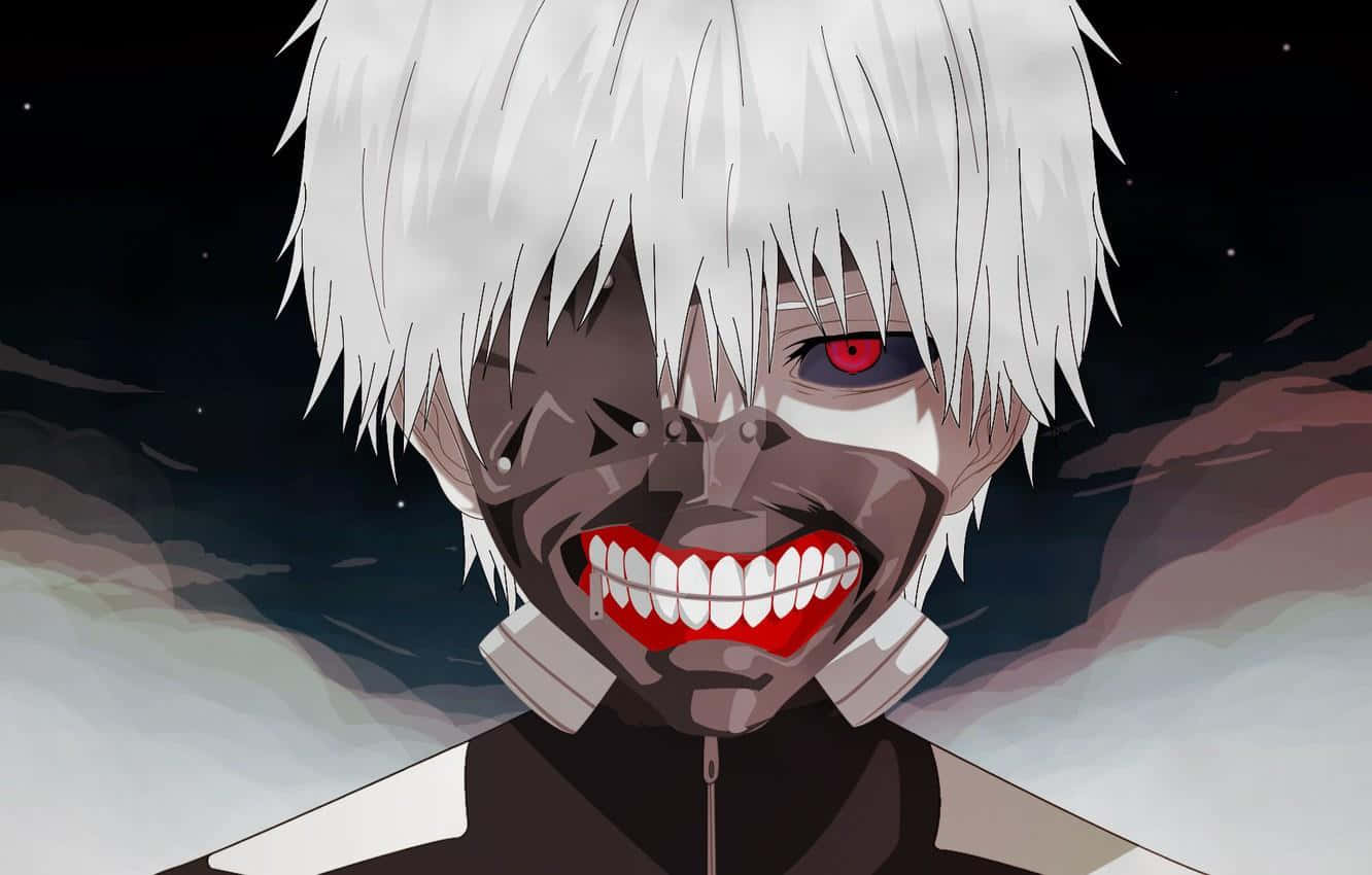 The Creepy And Fascinating Kaneki's Mask Wallpaper