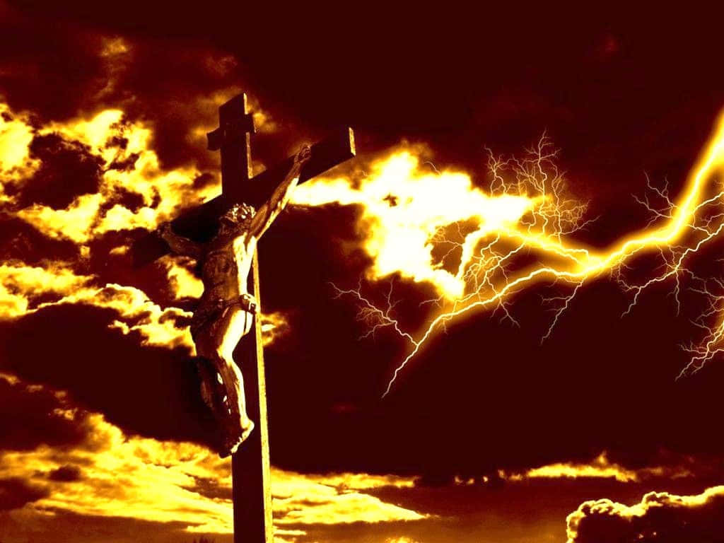 The Crucifixion Of Jesus Christ Wallpaper