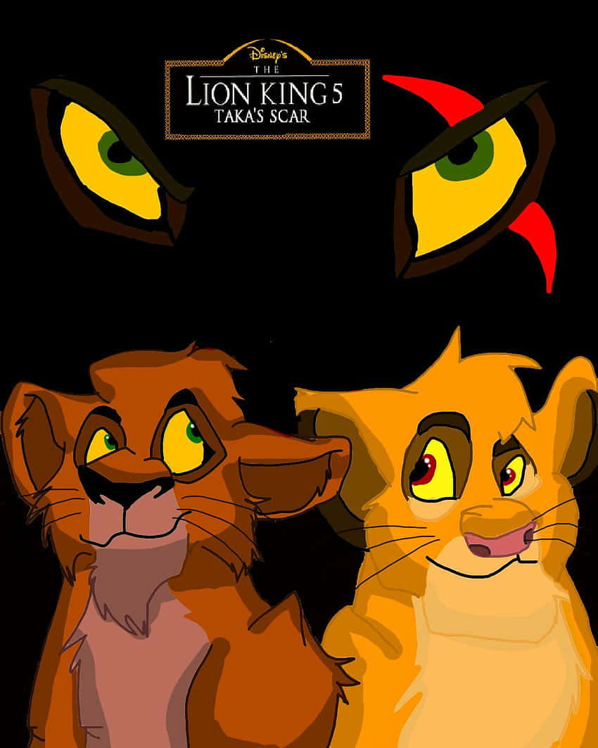 The Cunning And Jealous Scar From The Disney Classic The Lion King Wallpaper