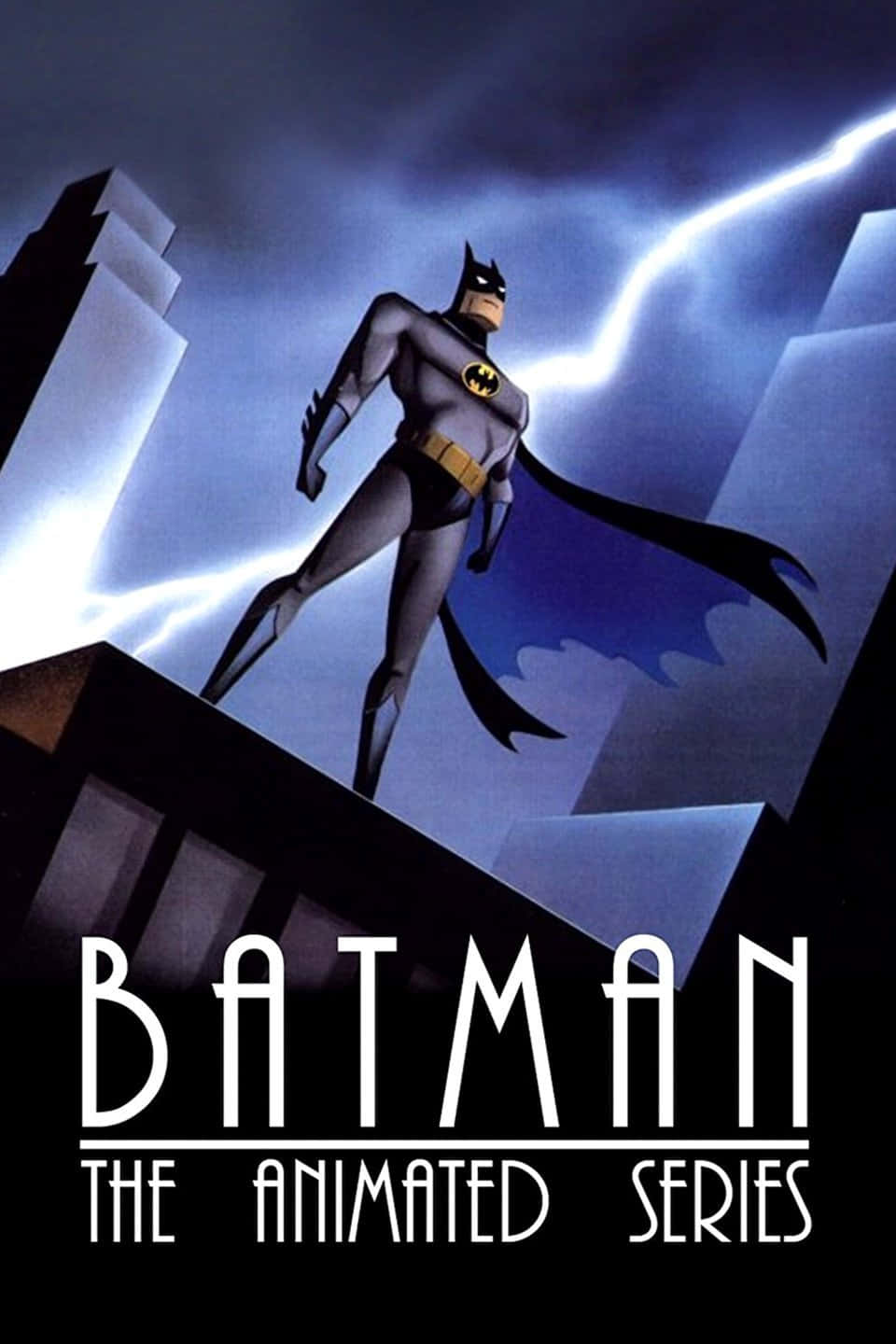 The Dark Knight Rises In Batman: The Animated Adventures Wallpaper