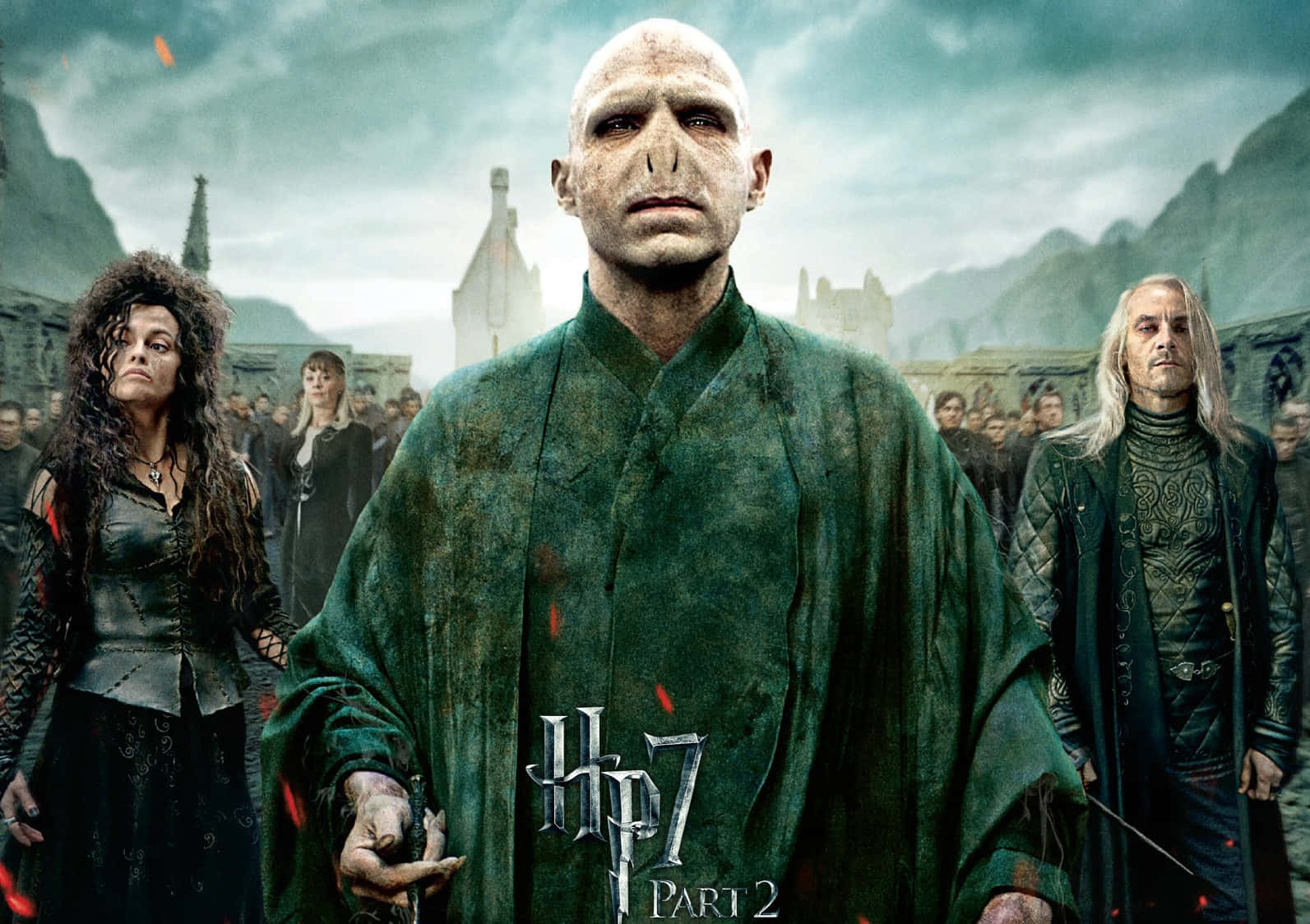 The Deadly Hallows - The Dark Magic Of Voldemort Wallpaper