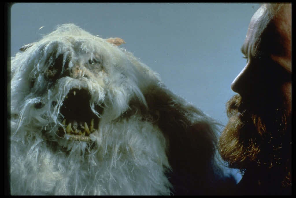 The Deadly Wampa Lurks In Hoth Wallpaper