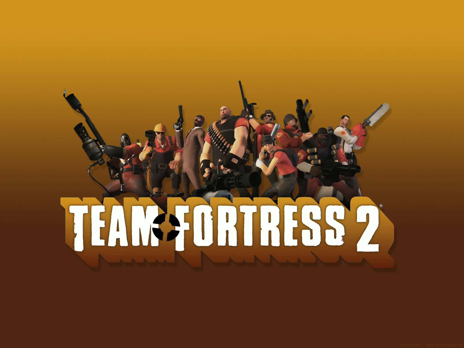 The Definitive Team Fortress 2 Line-up Wallpaper