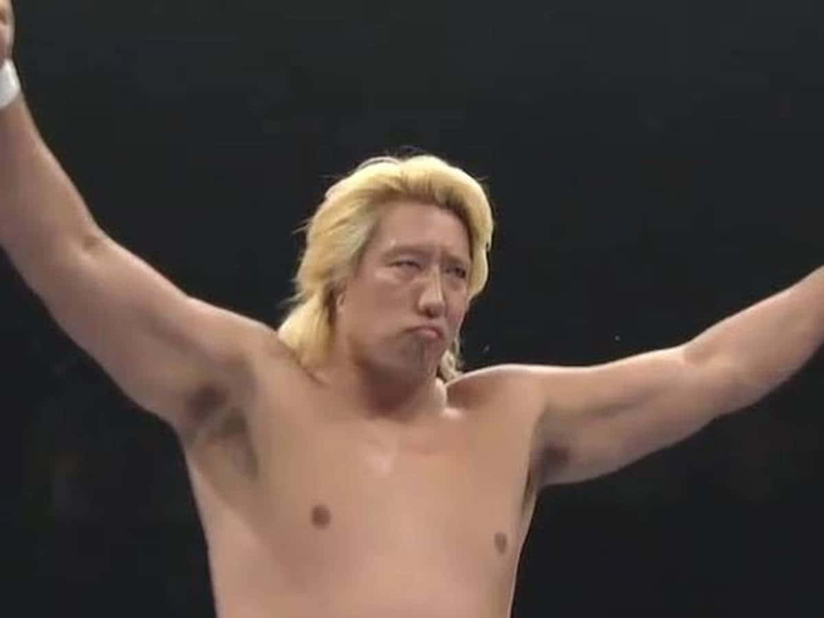 The Distinguished Bleached Hair Of Yoshihiro Takayama Wallpaper