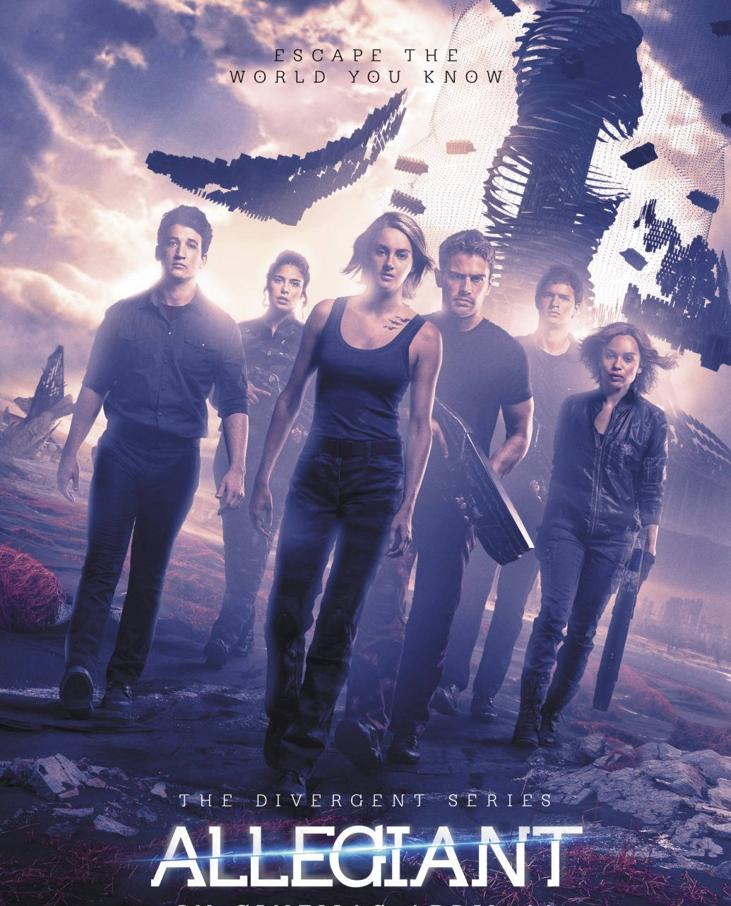 The Divergent Series Allegiant Movie Poster Wallpaper