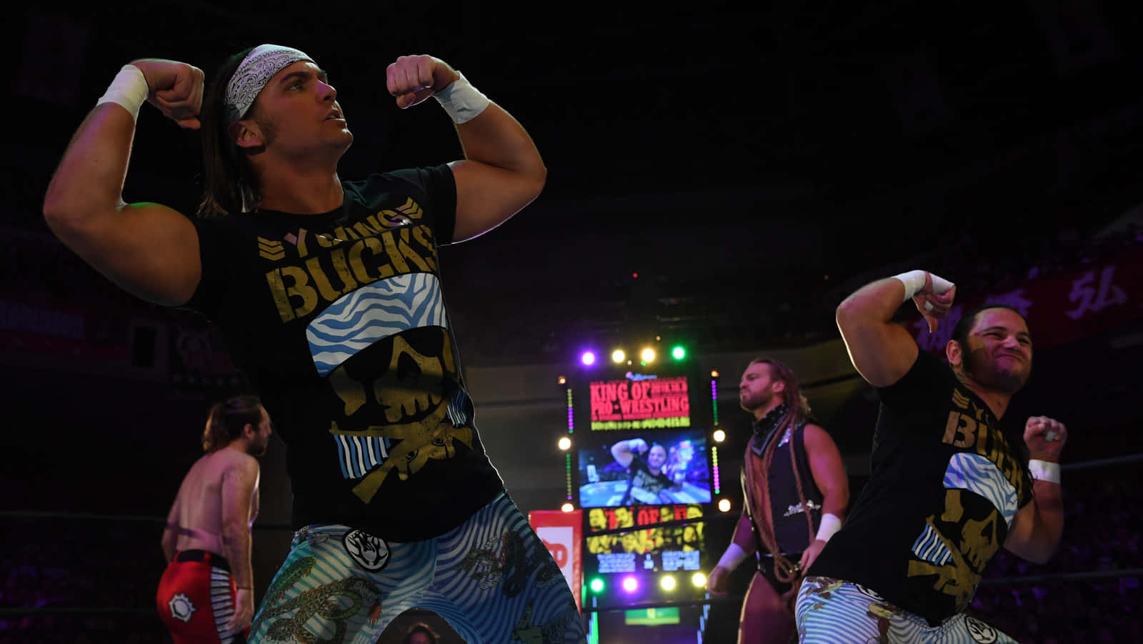 The Dynamic Duo, Matt And Nick Jackson, Aka The Young Bucks Wallpaper