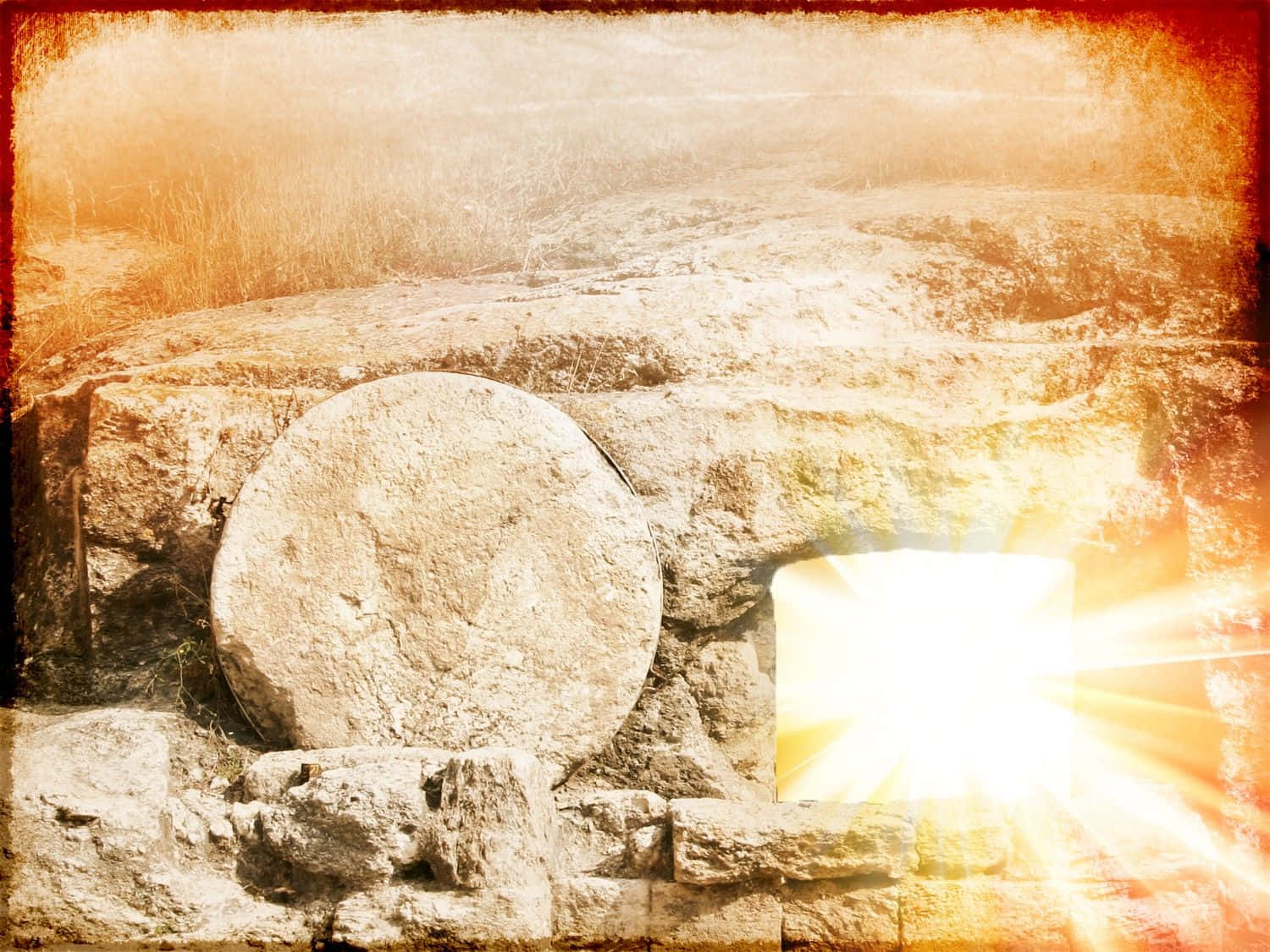 The Empty Tomb - A Symbol Of Resurrection Wallpaper