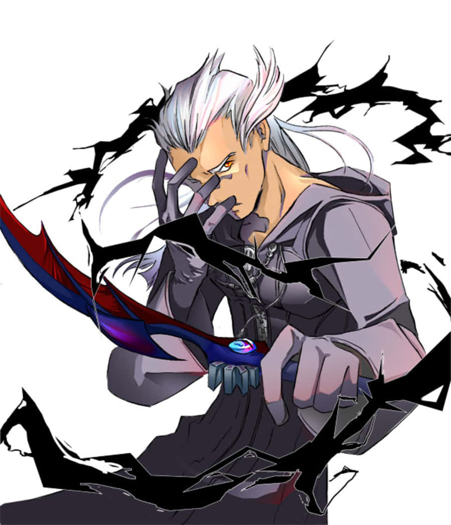 The Enigmatic Ansem - Seeker Of Darkness In All His Intimidating Glory Wallpaper