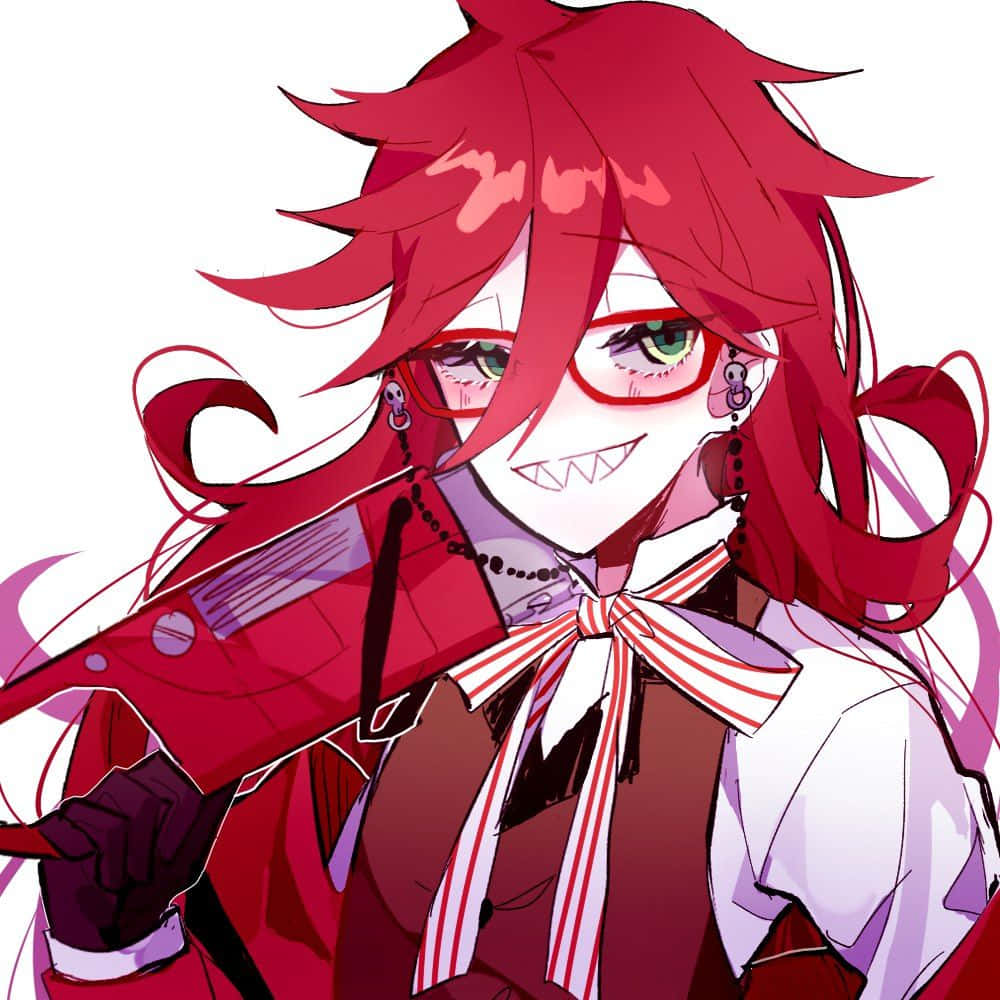 The Enigmatic Grell Sutcliff In Action Wallpaper