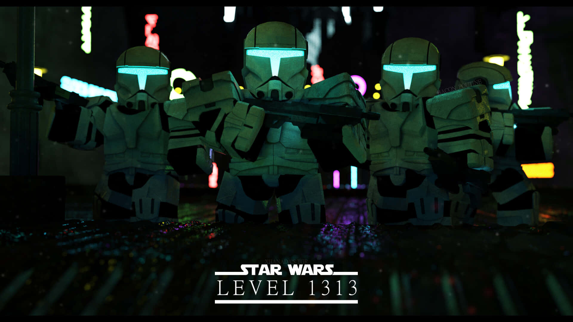 The Enthralling Depths Of The Coruscant Underworld Wallpaper