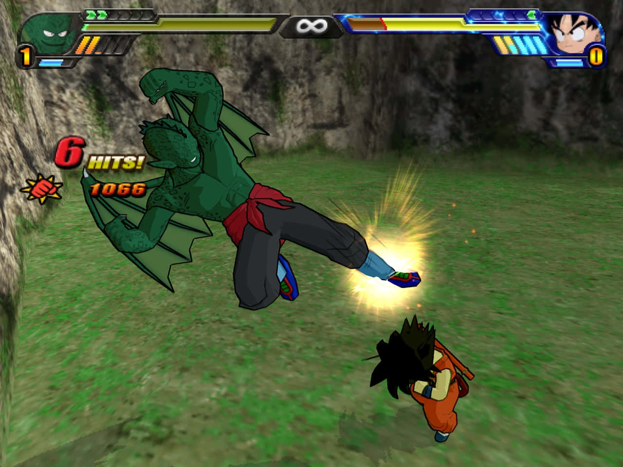 The Epic Battle Begins - Enter The World Of Dragon Ball Z: Budokai! Wallpaper