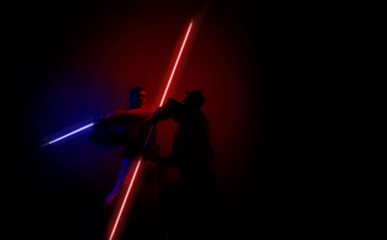 The Epic High-stakes Lightsaber Duel