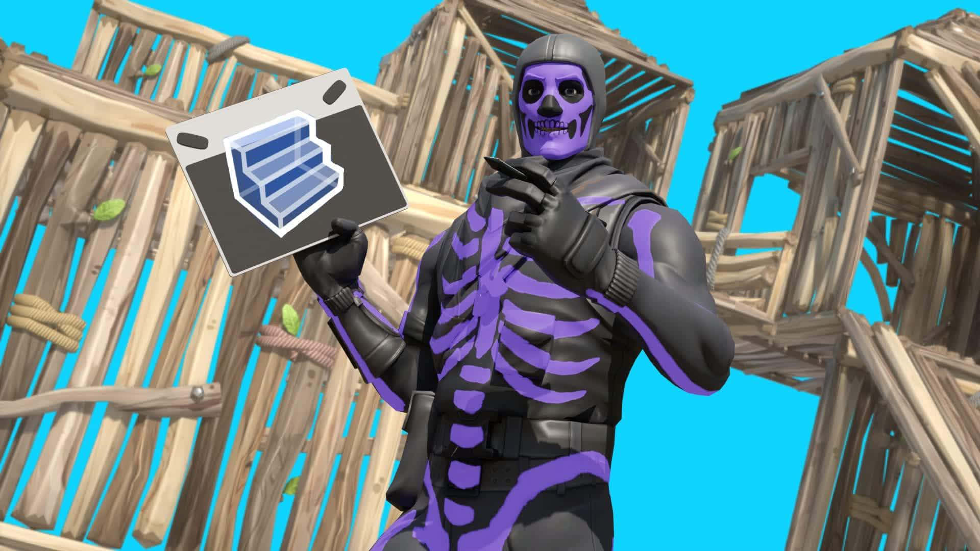 The Epic Purple Skull Trooper Skin From The Popular Video Game Fortnite Wallpaper