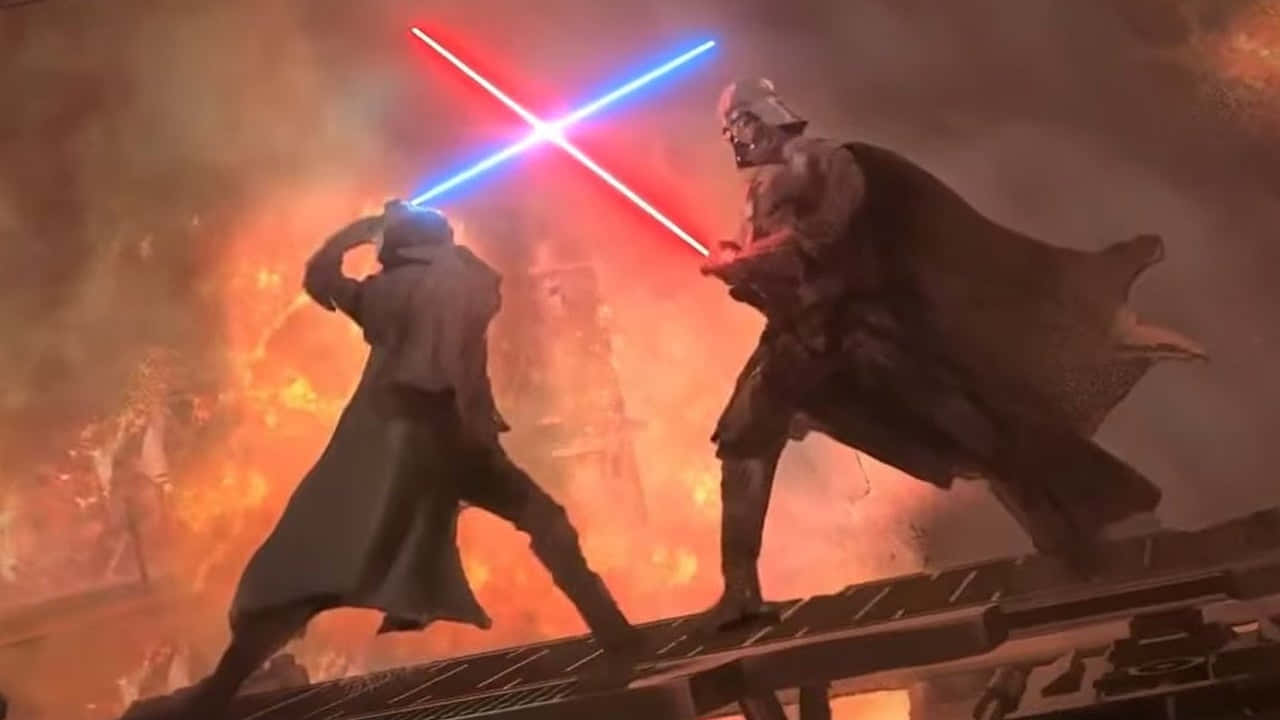 The Epic Showdown Between A Jedi Warrior And Sith Lord.