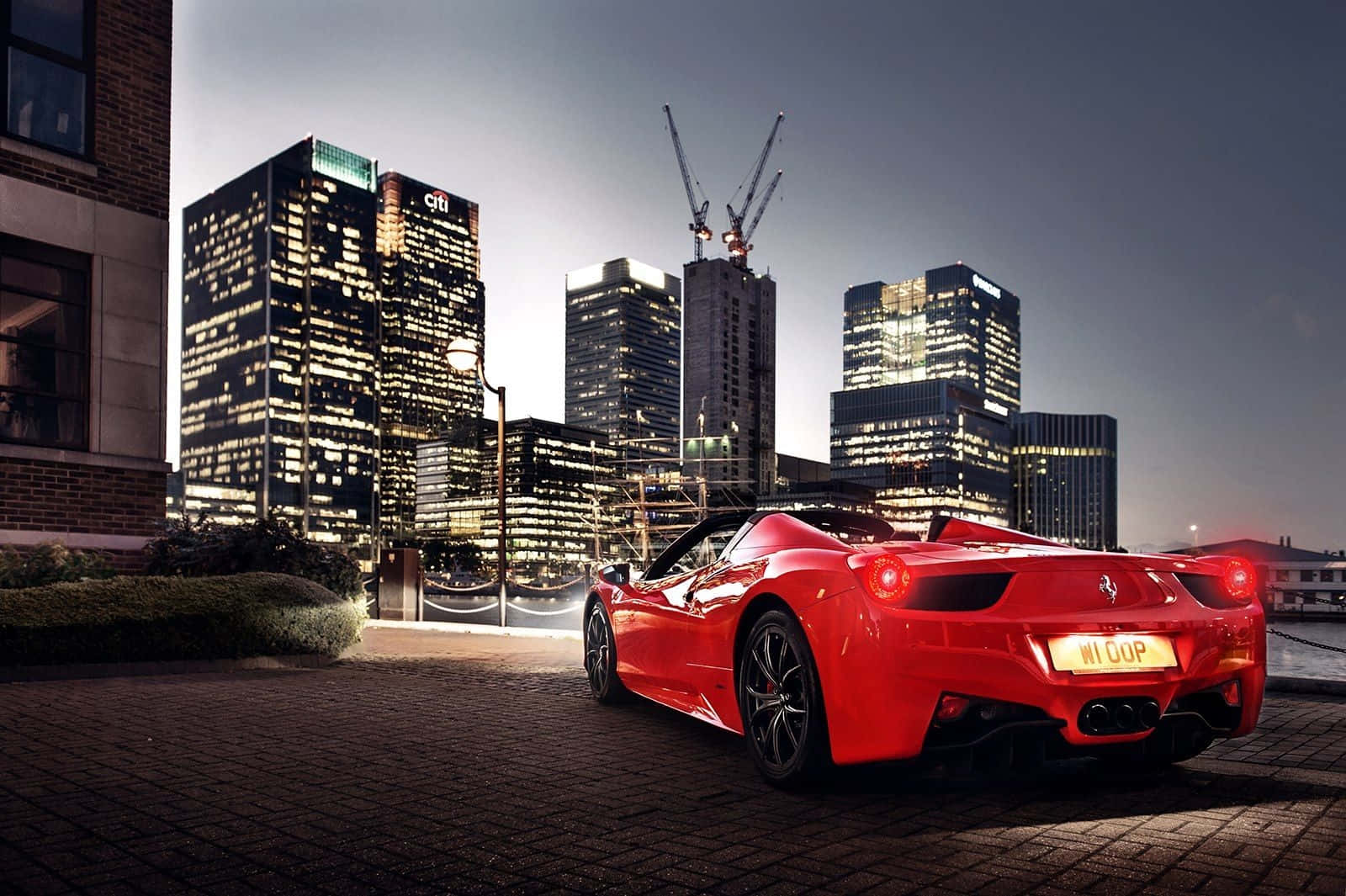 The Epitome Of Luxury - The Ferrari 458 Spider Wallpaper