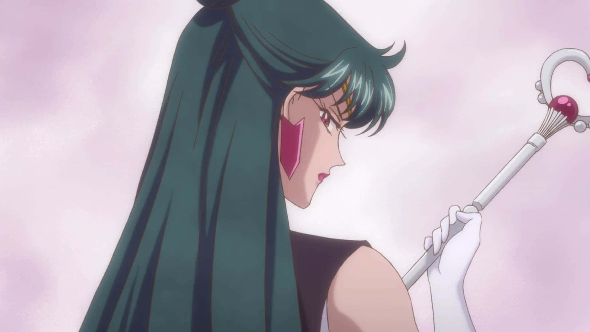 The Eternal Guardian Of Space-time - Sailor Pluto Wallpaper