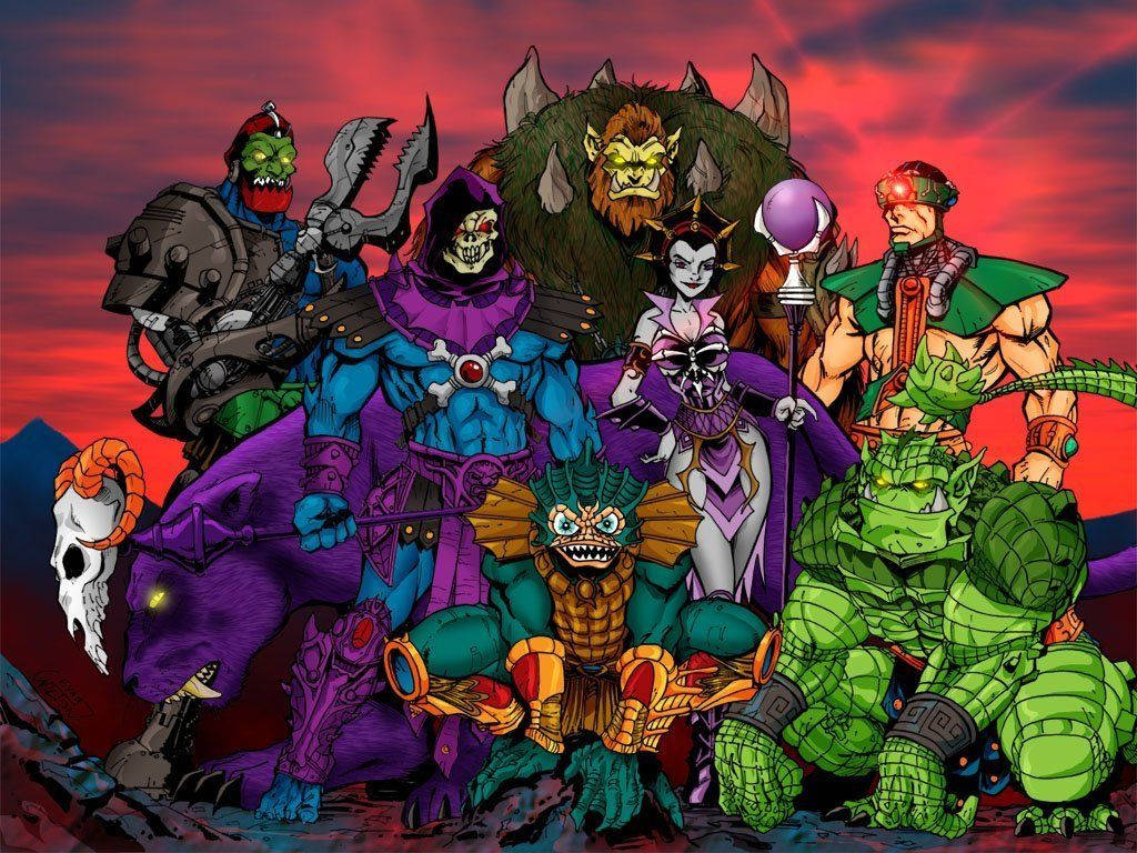 The Evil Warriors From He-man And The Masters Of The Universe Wallpaper