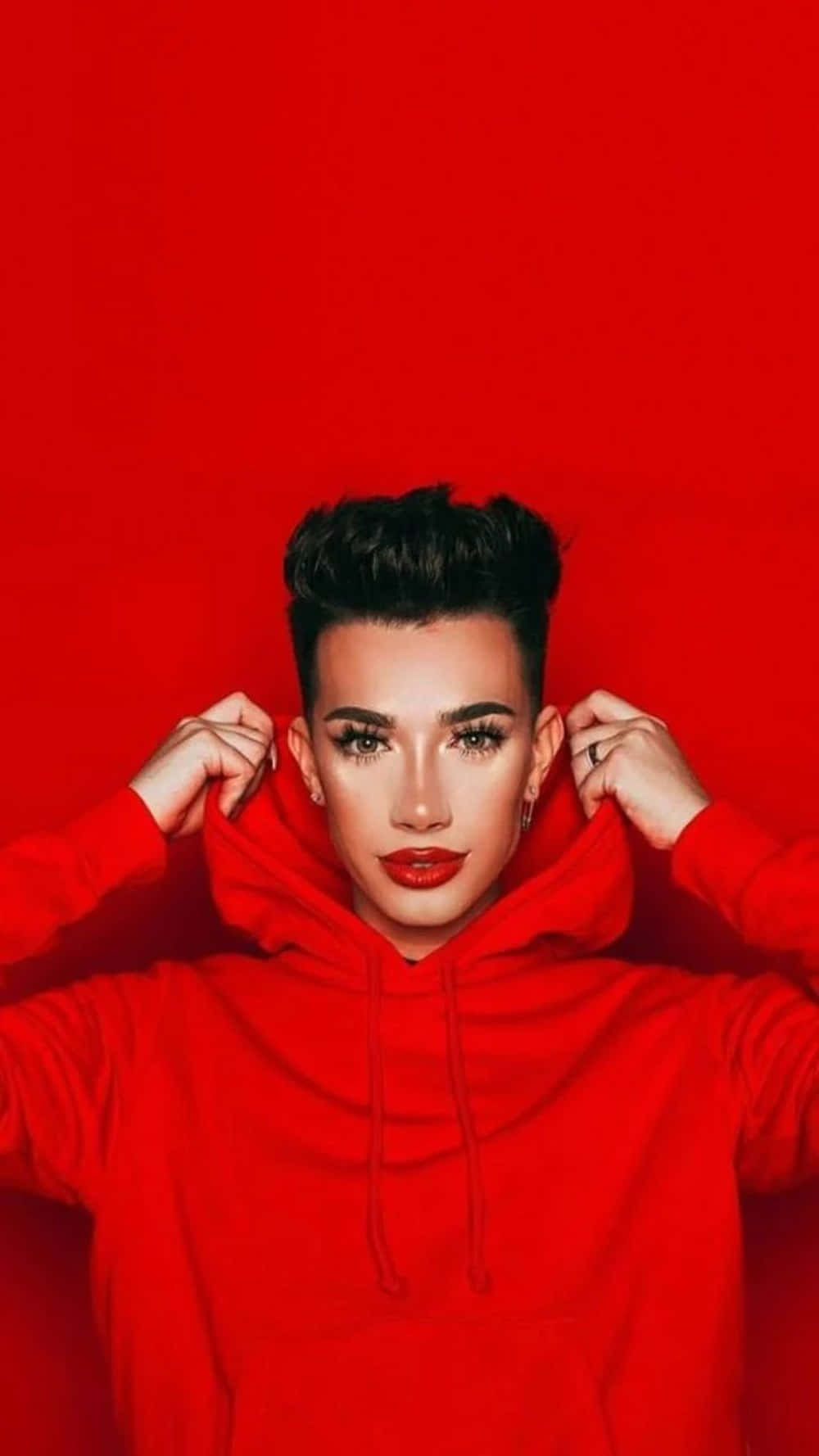 The Fabulous James Charles Poses For The Camera Wallpaper