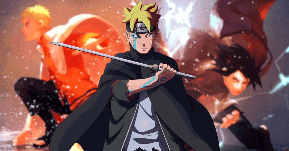 The Fearsome Adult Boruto Wallpaper