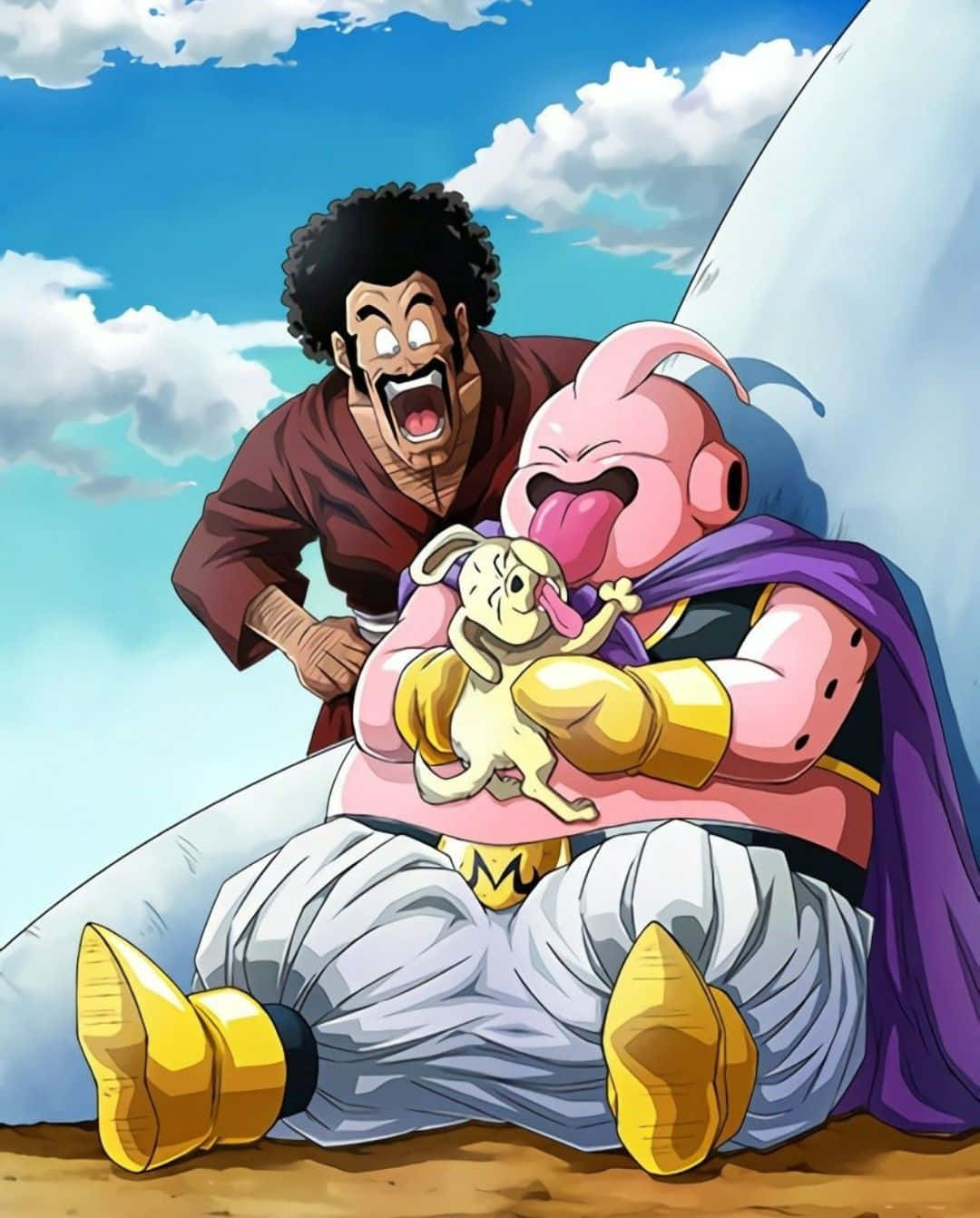 The Fearsome & Daring Hercule Satan Wallpaper