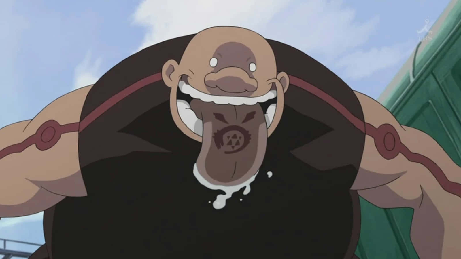 The Ferocious And Voracious Gluttony From Fullmetal Alchemist Wallpaper