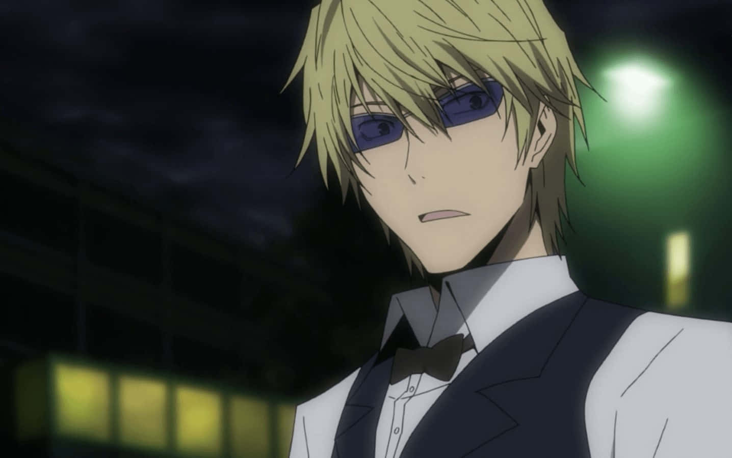 The Ferocious Shizuo Heiwajima Roaming The Streets Of Ikebukuro Wallpaper