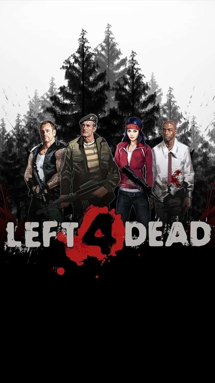 The Fierce Heroes Of Left 4 Dead Wallpaper