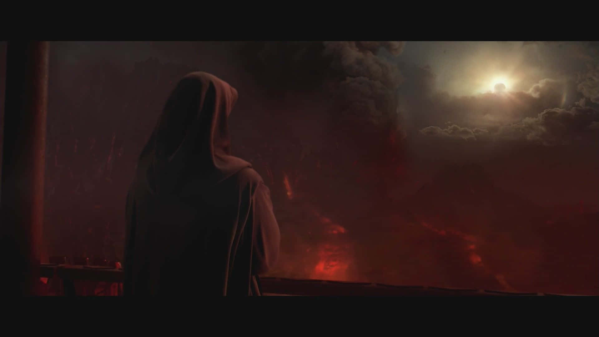 The Fiery Landscape Of Mustafar Wallpaper