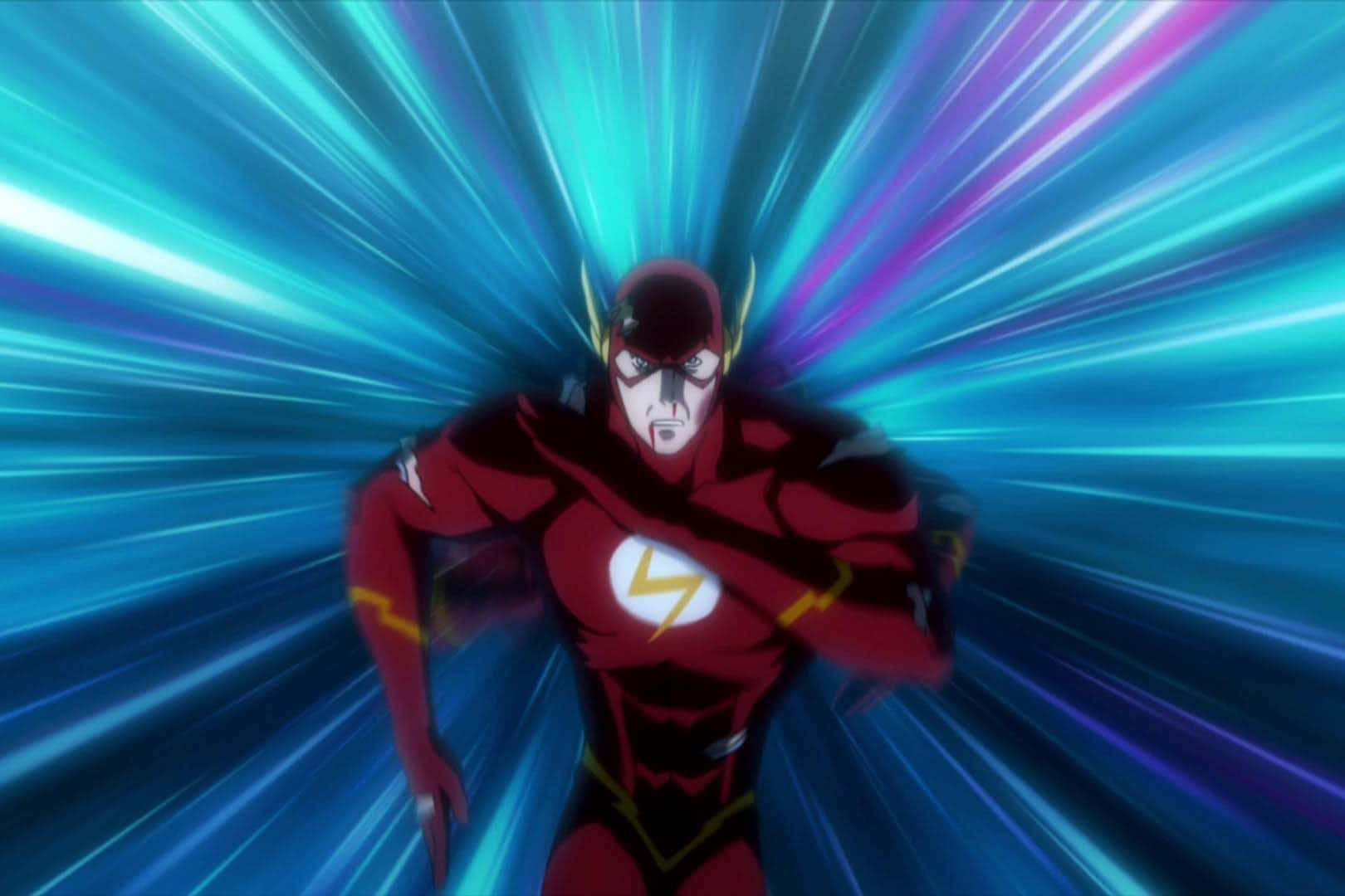 The Flash In Justice League: The Flashpoint Paradox Wallpaper