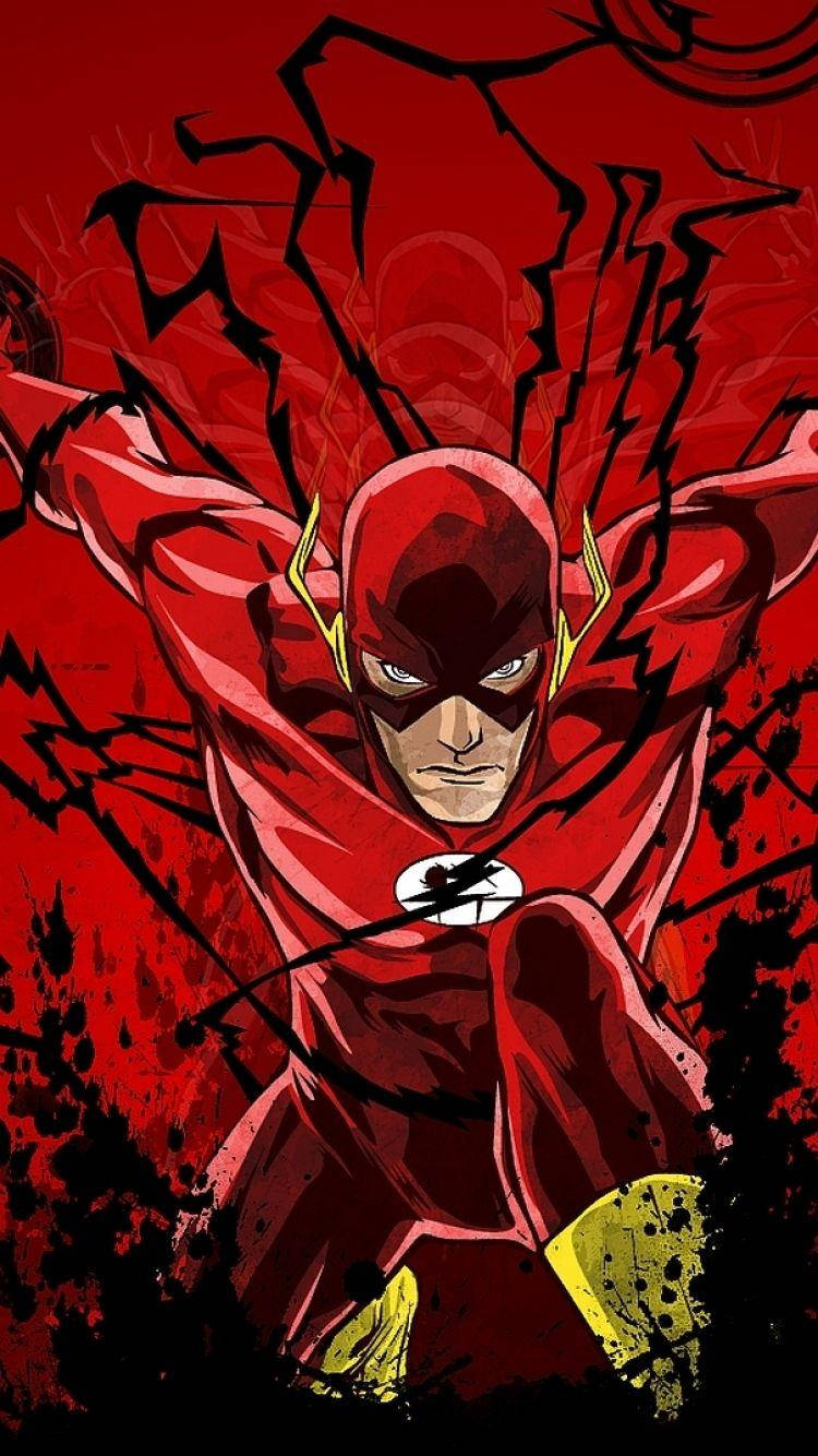 The Flash Iphone Comics Wallpaper