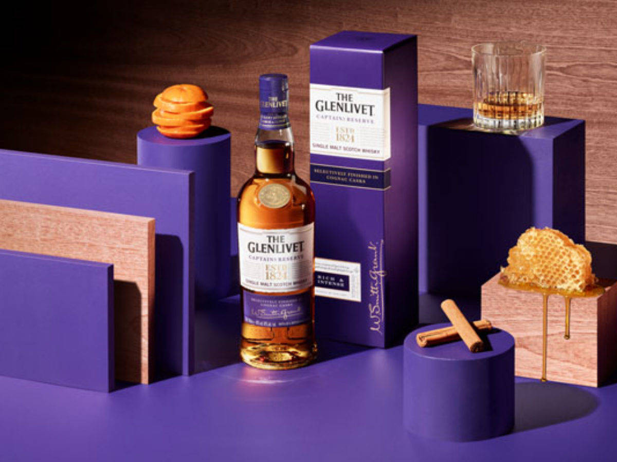 The Glenlivet Captain's Reserve Poster Wallpaper