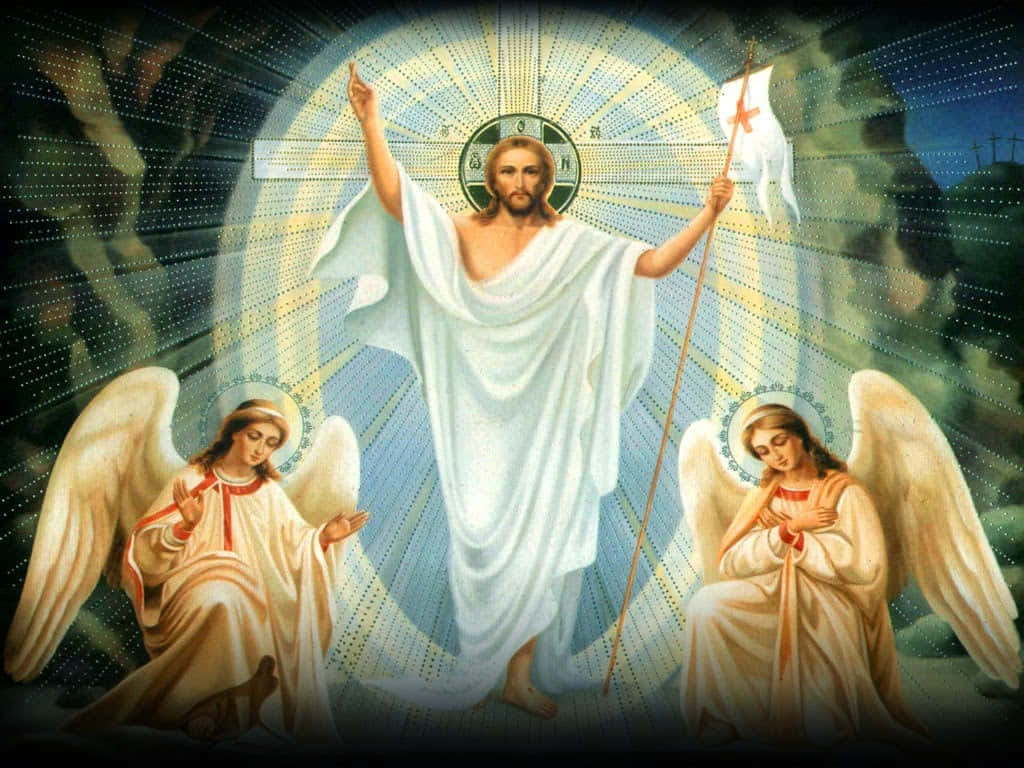 The Glorious Resurrection Of Jesus Christ Wallpaper