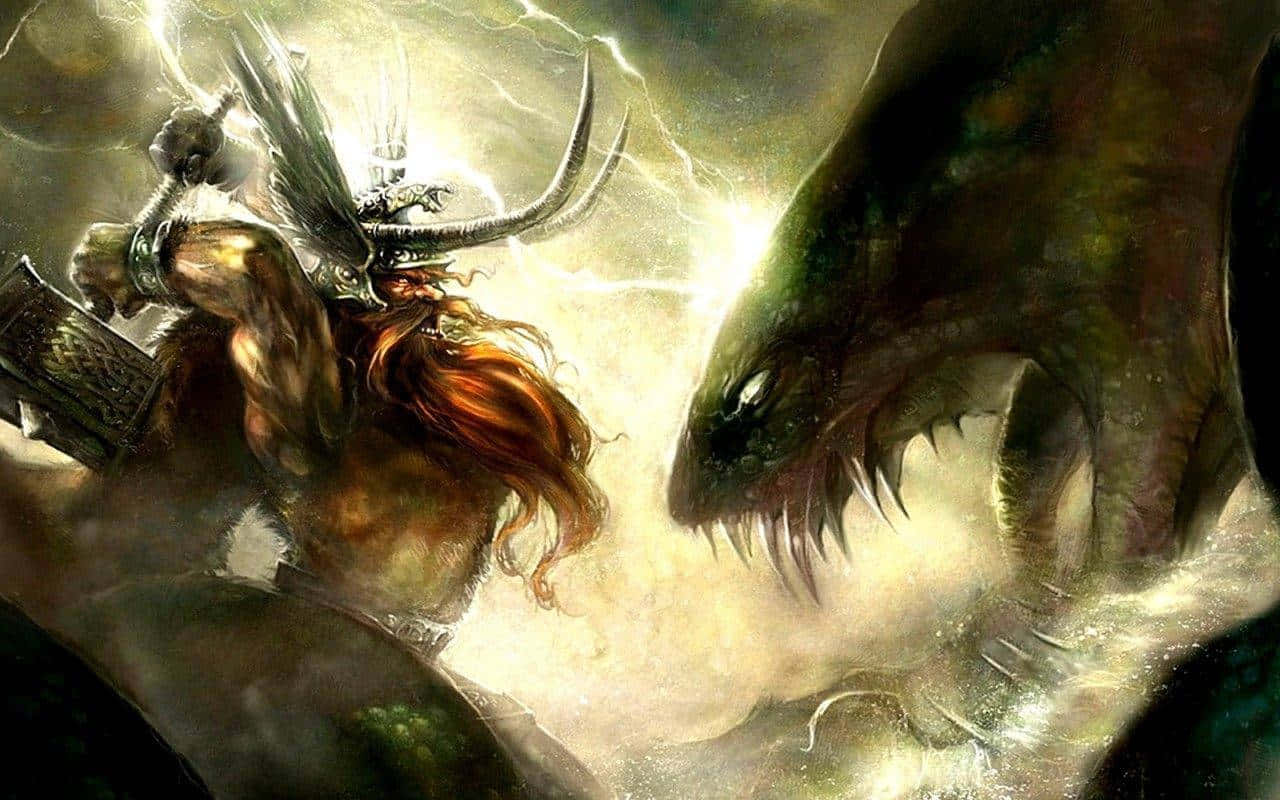 The Gods Of Norse Mythology Wallpaper