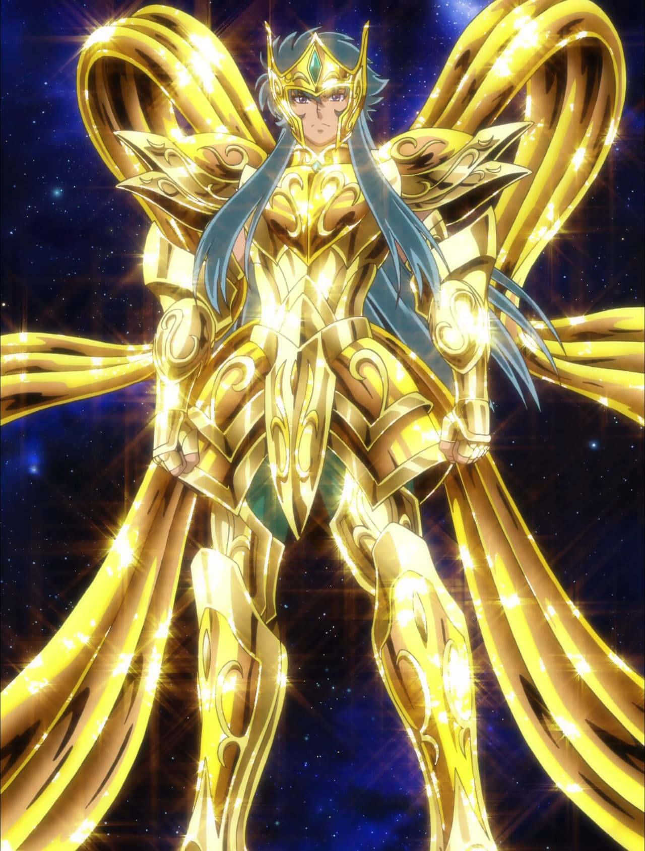 The Golden Aquarius Camus- Saint Seiya Animation. Wallpaper