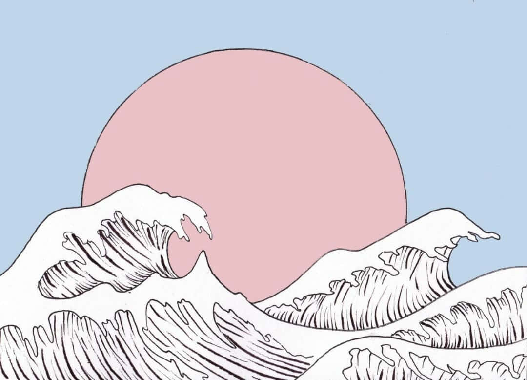 The Great Wave Off Kanagawa Wallpaper