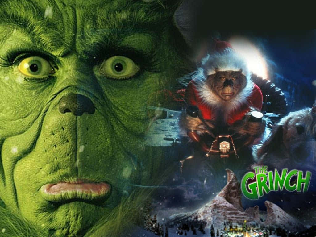 The Grinch Wears His Heart On His Sleeve This Christmas Wallpaper