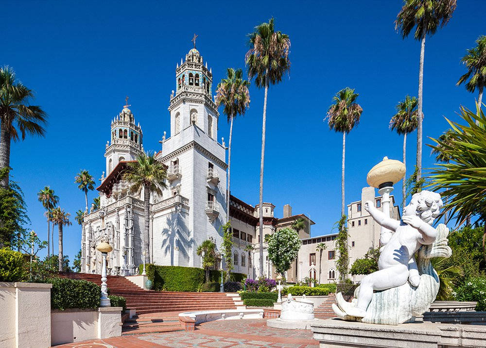 The Hearst Castle's Esplanade Wallpaper