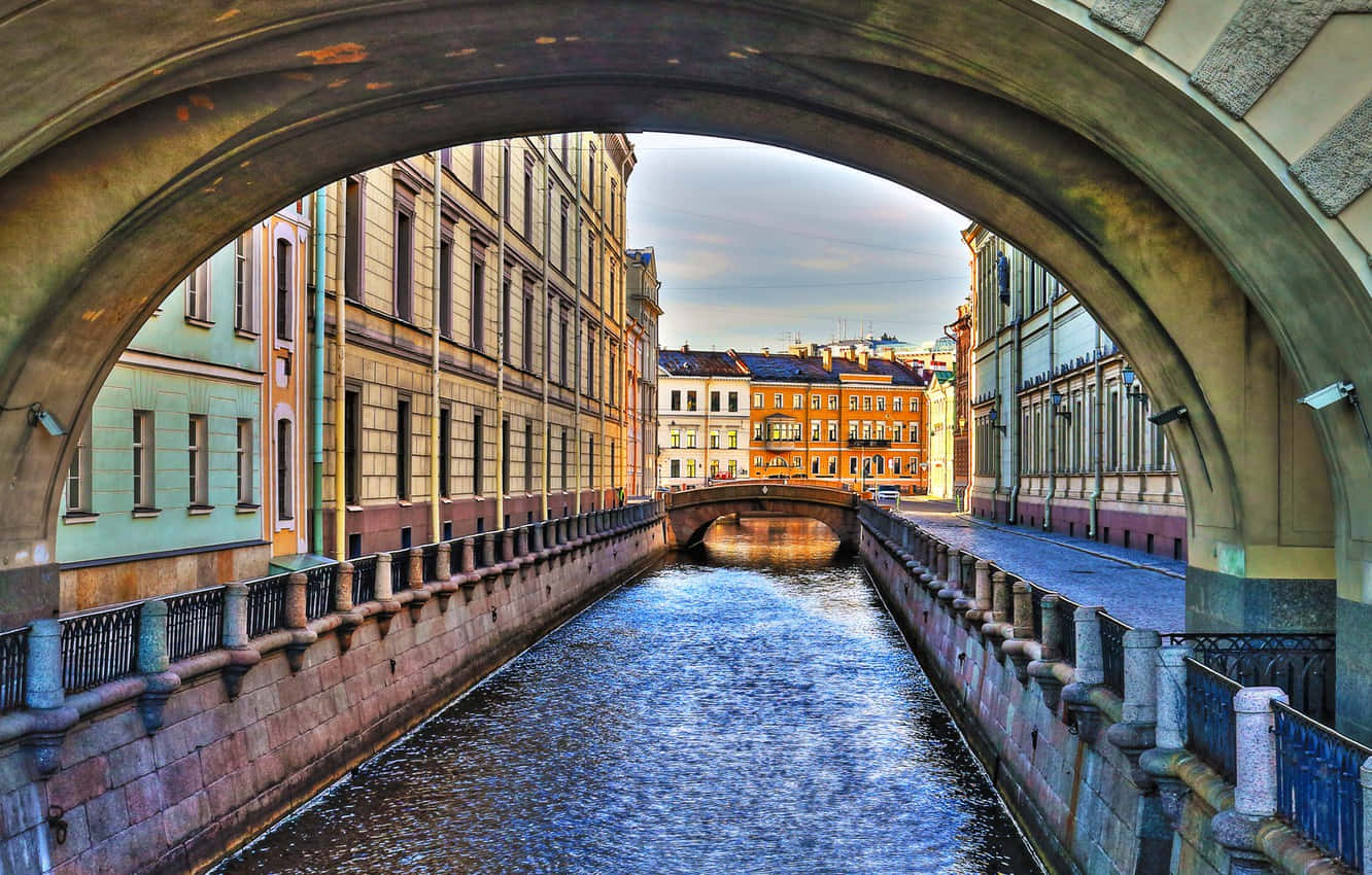 The Hermitage River And Canal Wallpaper