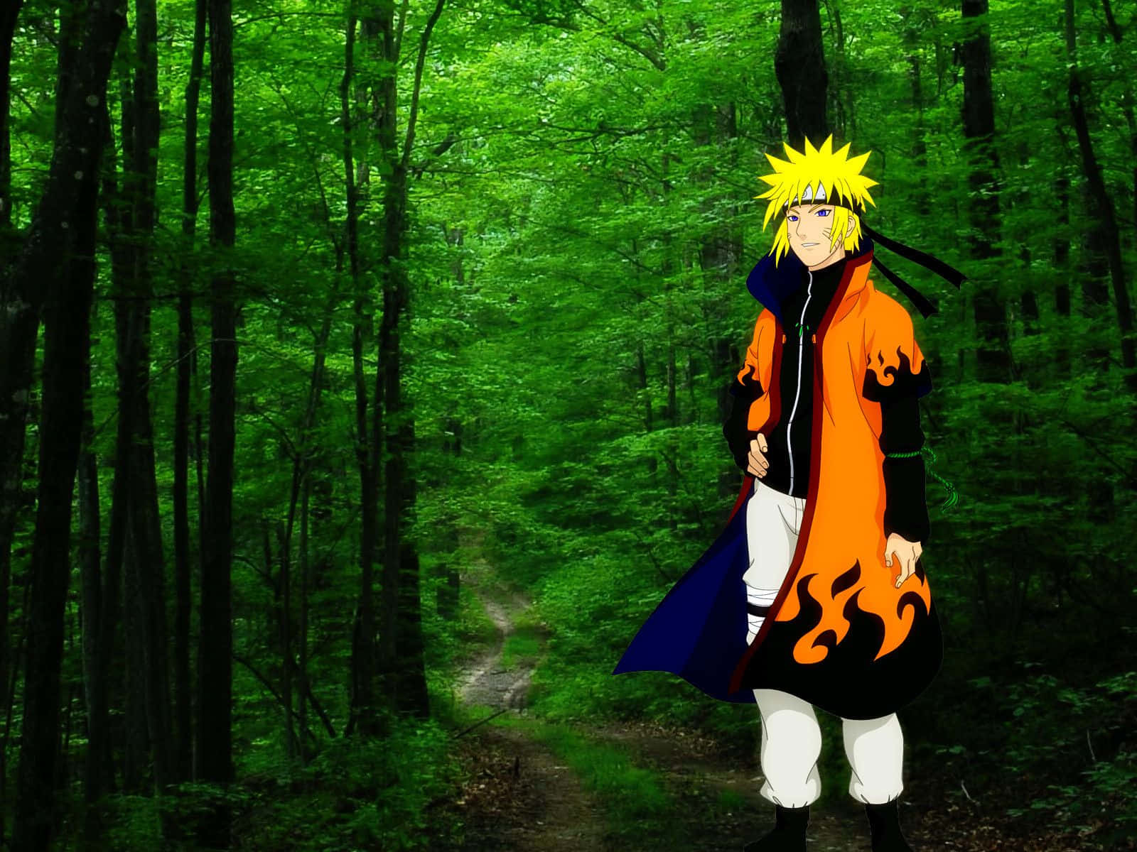 The Hokage Of The Hidden Leaf Village Wallpaper