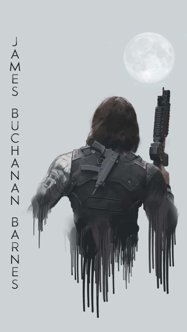 The Iconic Bucky Barnes Iphone, The Perfect Companion For Your Adventures. Wallpaper